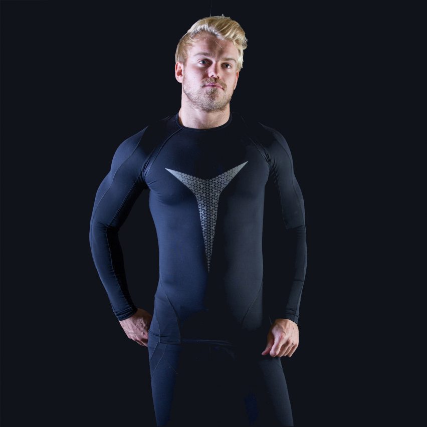 Embargo: Sportswear with built-in kinesiology tape by Python Performance