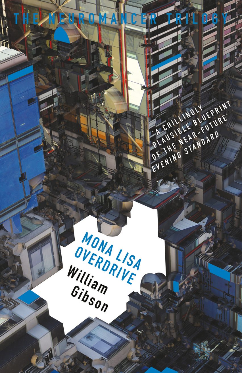 William Gibson book covers based on fractals of architecture
