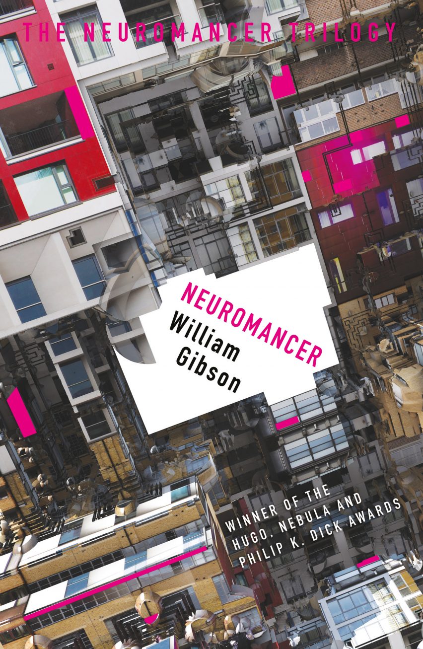 William Gibson book covers based on fractals of architecture