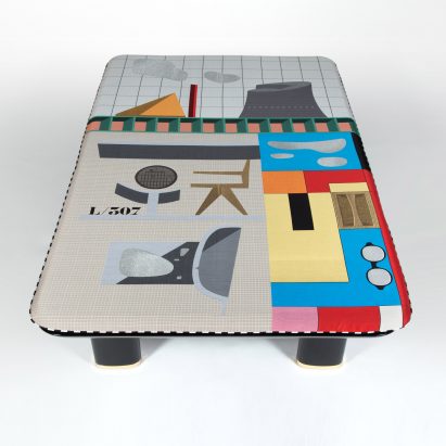Doshi Levien Objects of Devotion Offerings to Modernist India daybed and lamp inspired by Le Corbusier