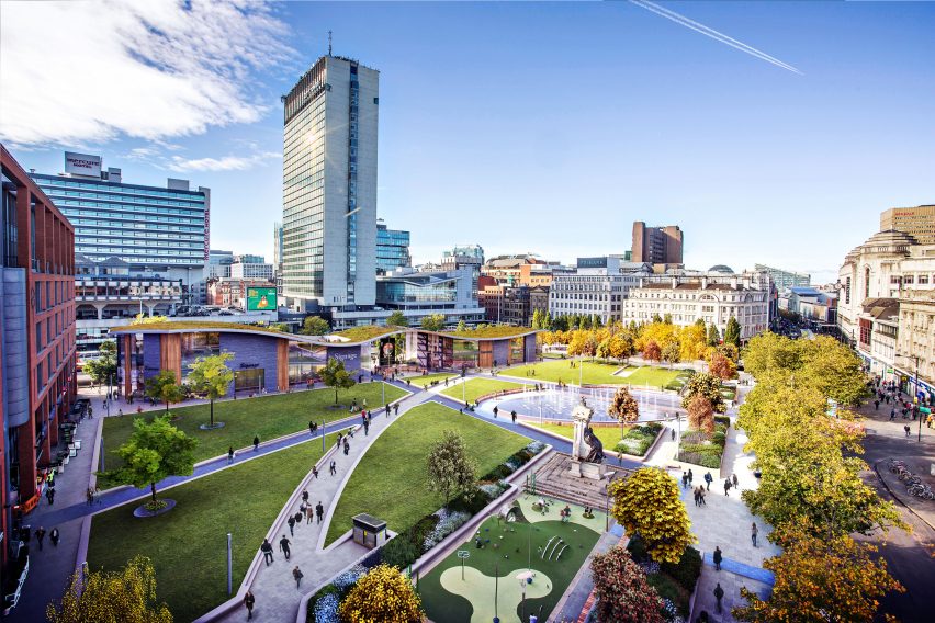 Tadao Ando Piccadilly Gardens demolition