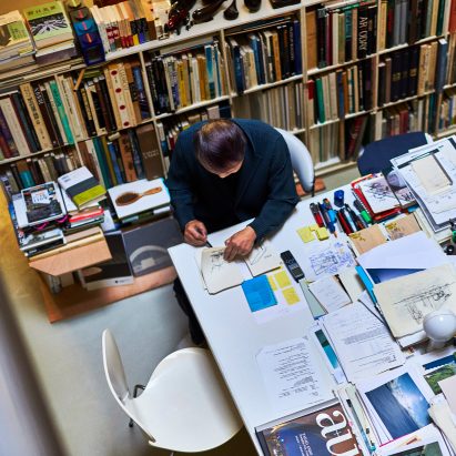 Paul Barbera photographs the studios of Tadao Ando, Kenya Hara and more