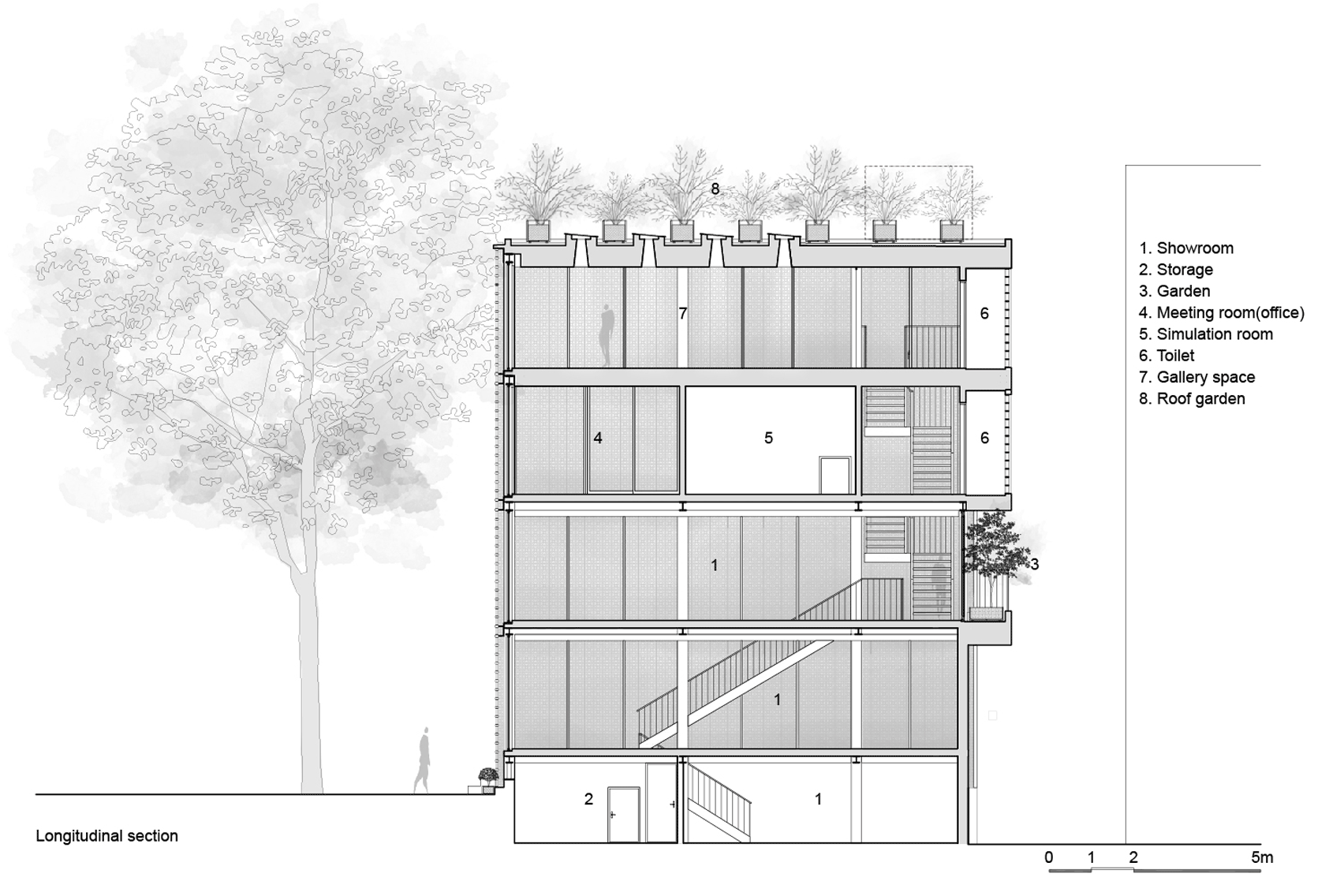 The Lantern for Nanoco-Panasonic Lighting Showroom in Hanoi by Vo Trong Nghia Architects
