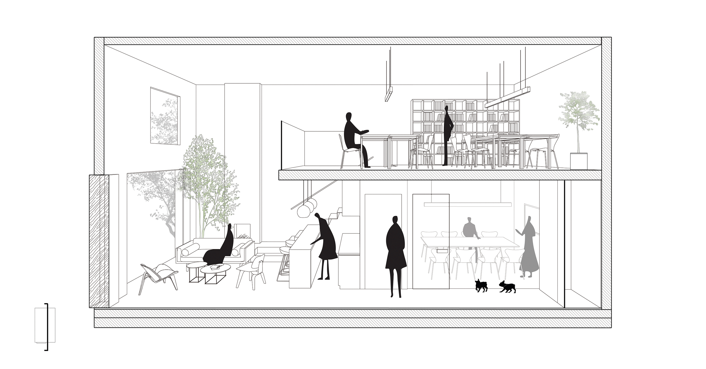 The Poetics of Slow Office Space by Muxin design and research studio