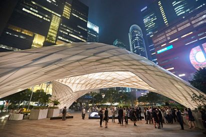ZCB Bamboo Pavilion by The Chinese University of Hong Kong School of Architecture