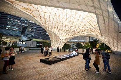ZCB Bamboo Pavilion by The Chinese University of Hong Kong School of Architecture