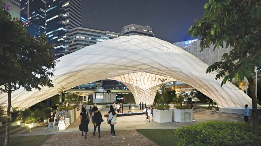 ZCB Bamboo Pavilion by The Chinese University of Hong Kong School of Architecture