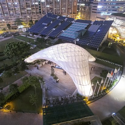 ZCB Bamboo Pavilion by The Chinese University of Hong Kong School of Architecture
