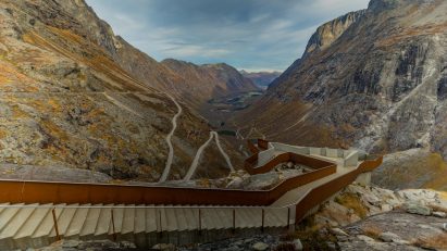 Reiulf Ramstad-designed Trollstigen Visitor Centre