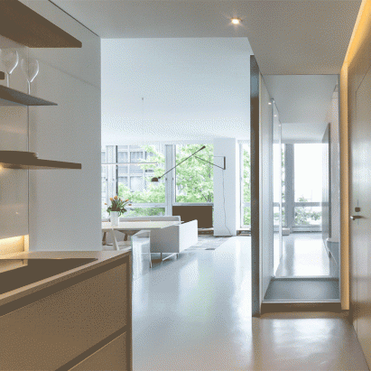 Vladimir Radutny Architects' Unit 3E apartment in Chicago
