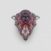 Vesper death mask by Neri Oxman from Dezeen Events Guide February 2022