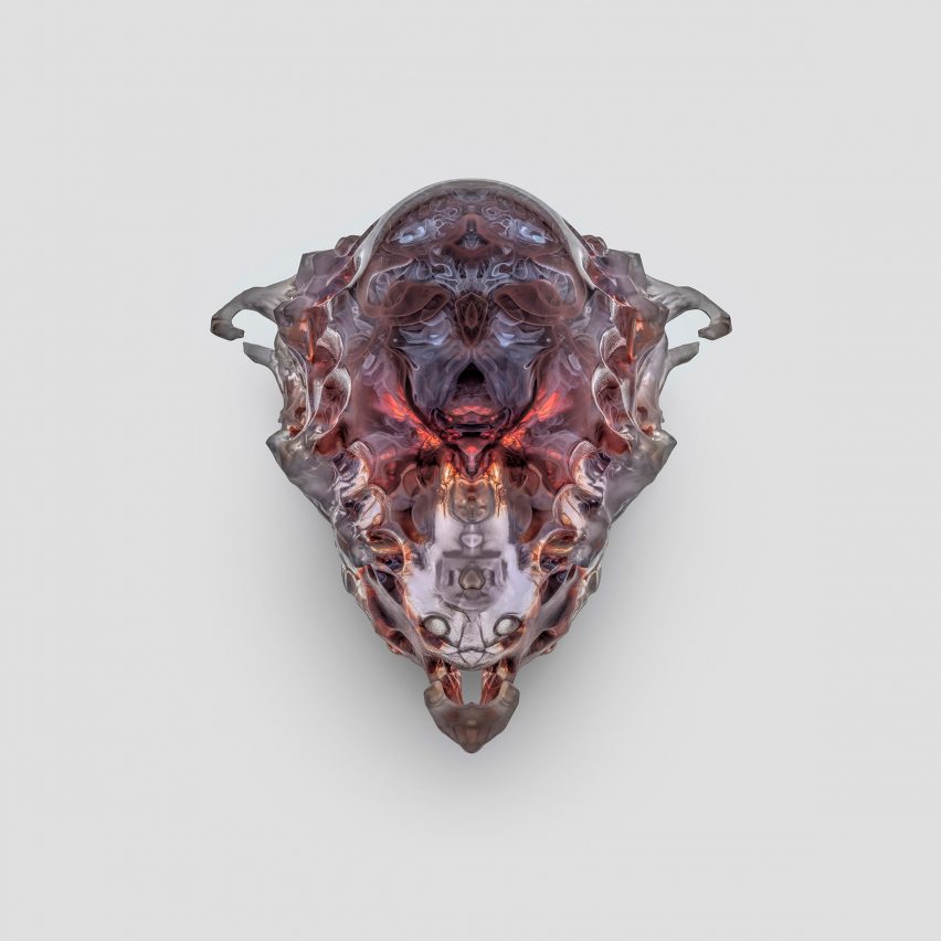 Vesper death mask by Neri Oxman from Dezeen Events Guide February 2022