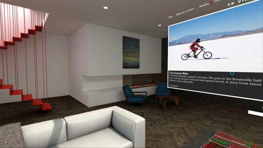 Michaelis Boyd designs virtual reality environment for Wall Street Journal