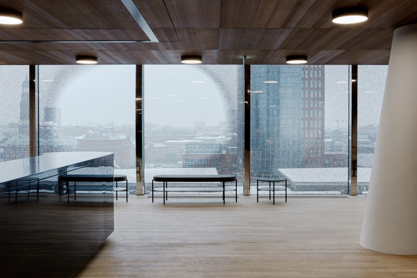 "WRS Architekten & Stadtplaner GMBH and Studio Besau-Marguerre furnish Elbphilharmonie "