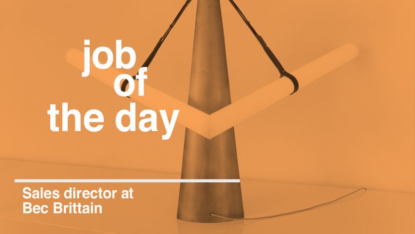 Job of the day: sales director at Bec Brittain