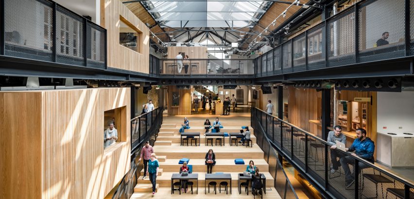 Airbnb Dublin Office interior