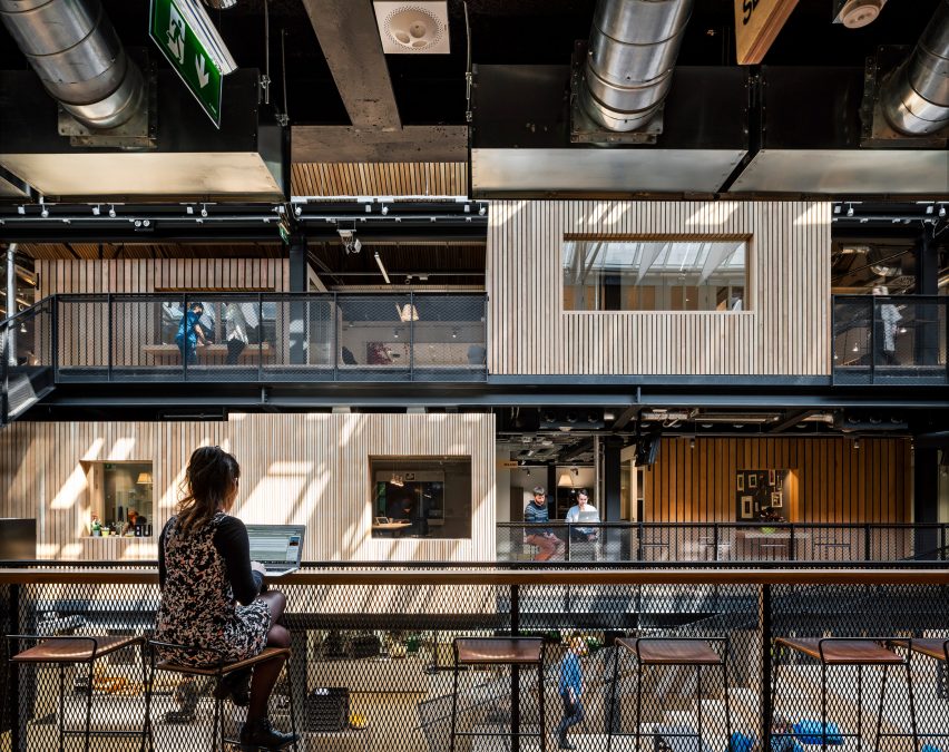 Airbnb Dublin Office interior