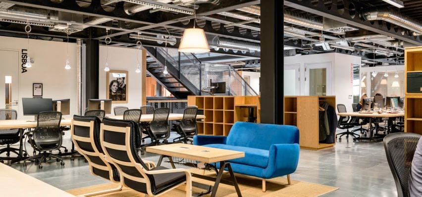 Airbnb Dublin Office interior
