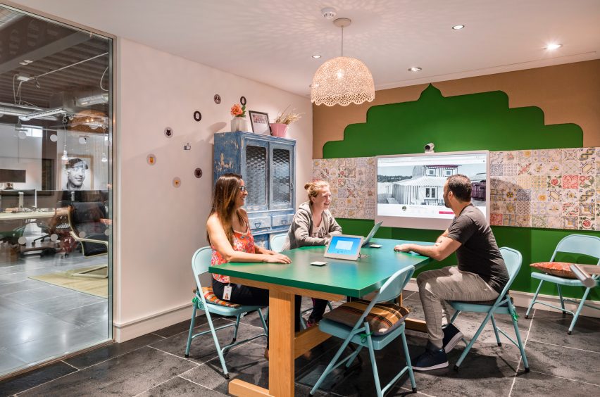 Airbnb Dublin Office interior