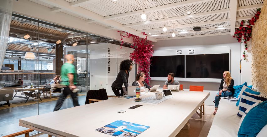 Airbnb Dublin Office interior