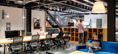 Airbnb Dublin Office interior