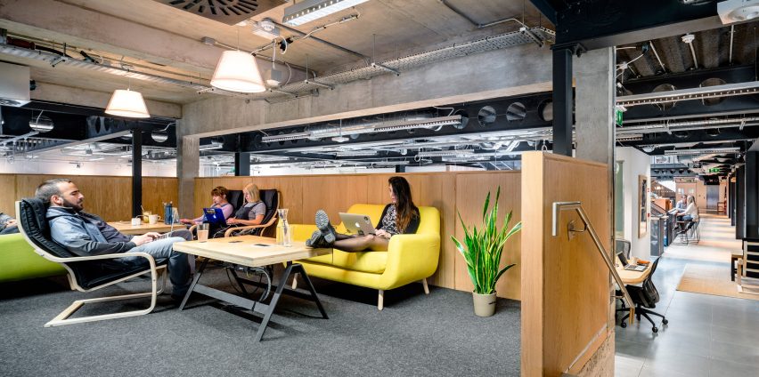 Airbnb Dublin Office interior