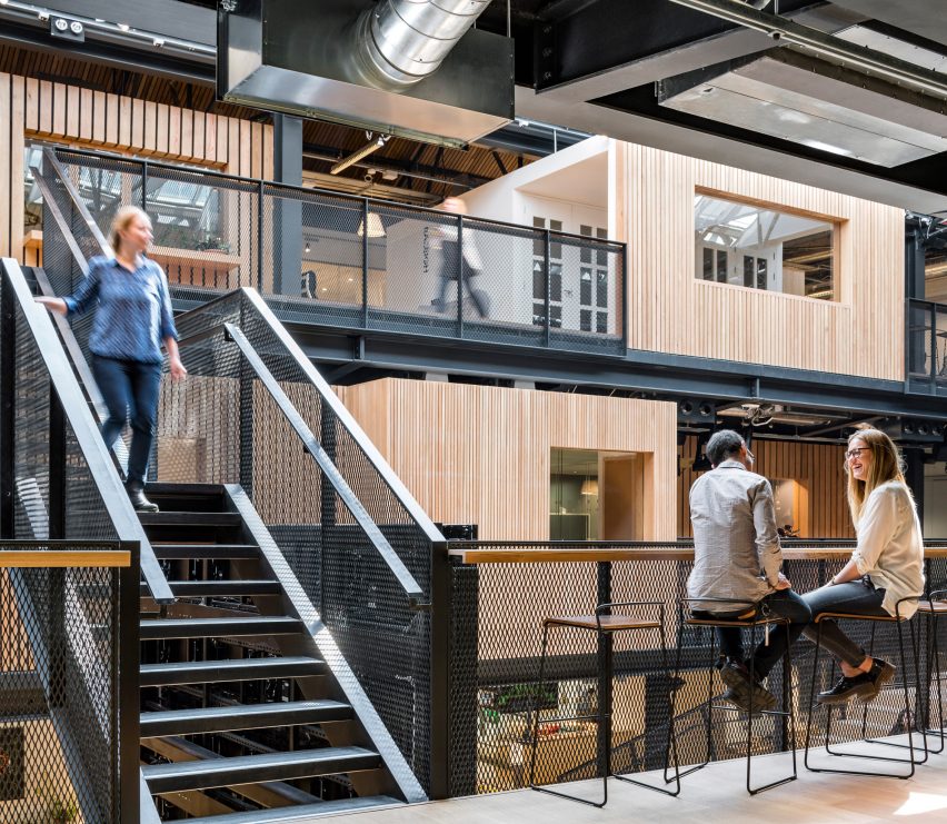 Airbnb Dublin Office interior