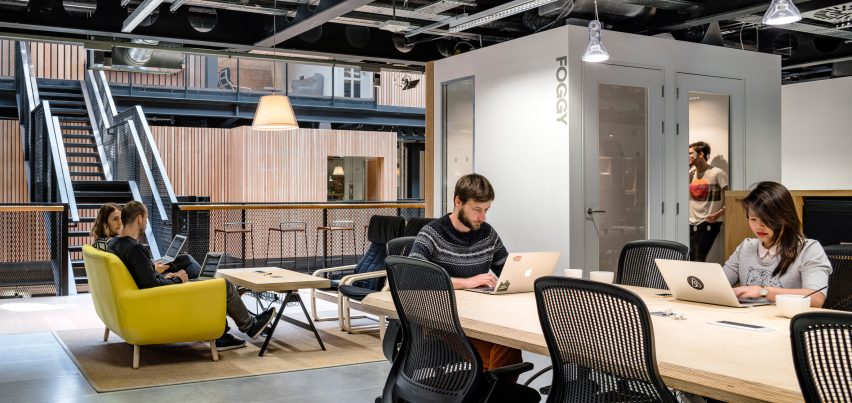 Airbnb Dublin Office interior