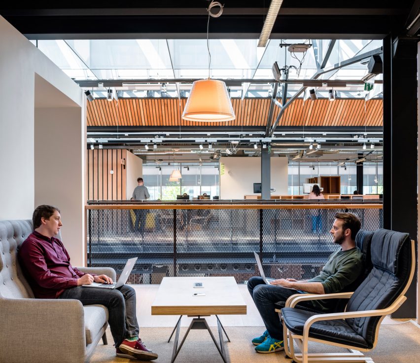 Airbnb Dublin Office interior