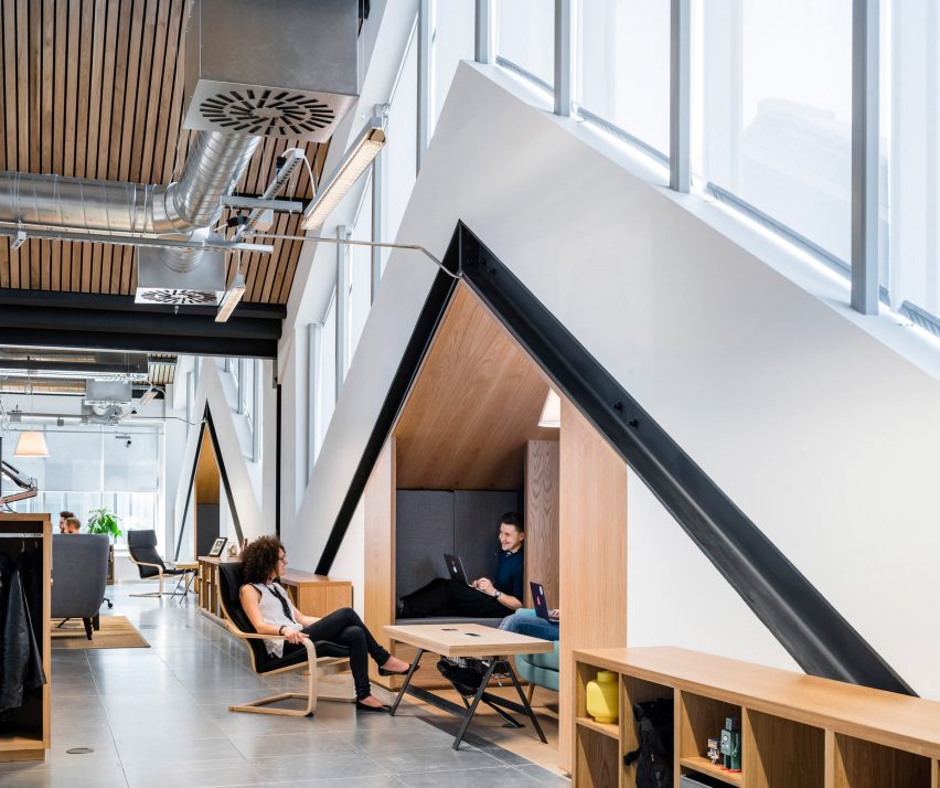 Airbnb Dublin Office interior