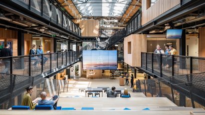 Airbnb Dublin Office interior