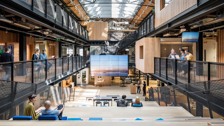 Airbnb Dublin Office interior