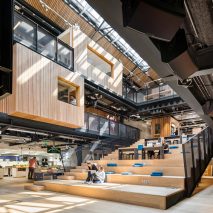 Airbnb unveils new headquarters in a disused Dublin warehouse
