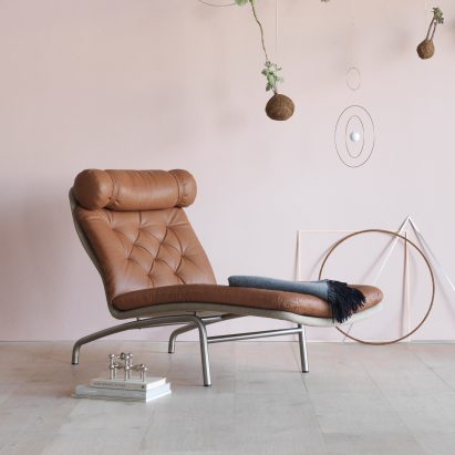 Arne Vodder’s 1972 lounge chair gets a rerelease by Erik Jørgensen