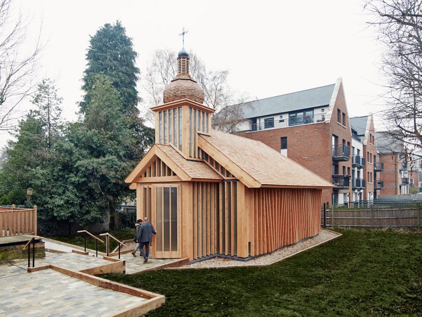 Belarusian Memorial Chapel by Spheron Architects architecture Belarus