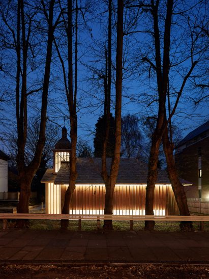 Belarusian Memorial Chapel by Spheron Architects architecture Belarus