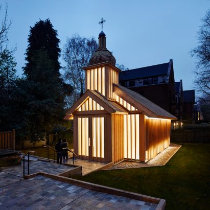 Belarusian Memorial Chapel by Spheron Architects architecture Belarus