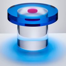 Andy Martin creates candy-coloured resin tables