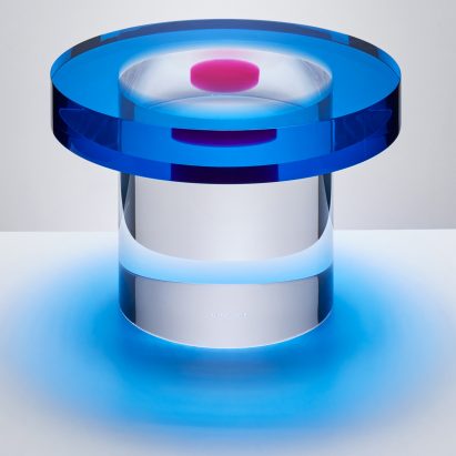 Andy Martin creates candy-coloured resin tables