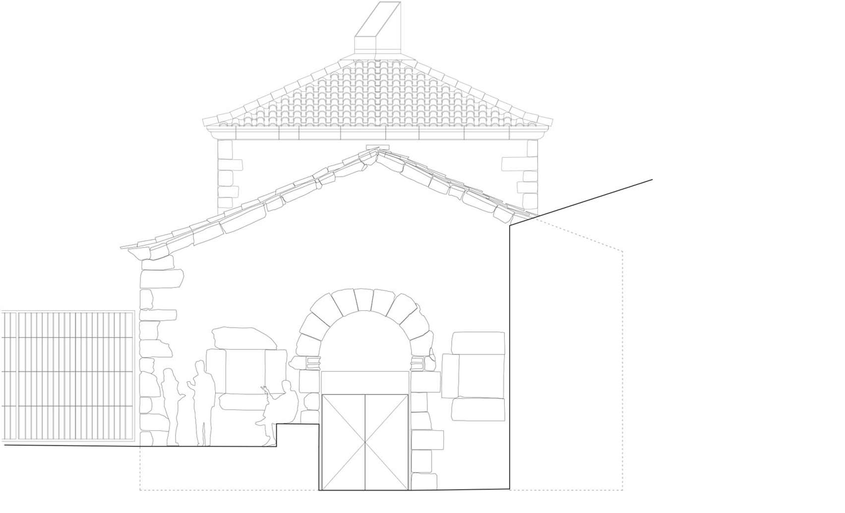 Cultural Center in Jarandilla by Héctor Fernández Elorza and Manuel Fernández Ramírez