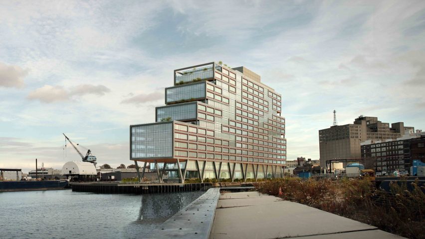 S9 Architecture designs huge co-working building for Brooklyn Navy Yard