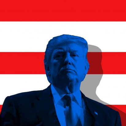 New Yorker magazine's post-election illustration