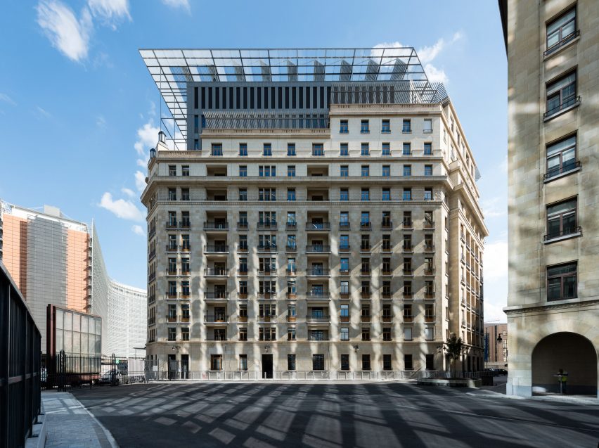 European Union headquarters in Brussels by Samyn and partners