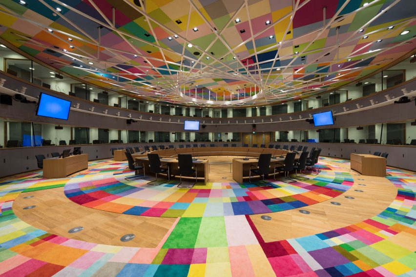 European Union headquarters in Brussels by Samyn and partners