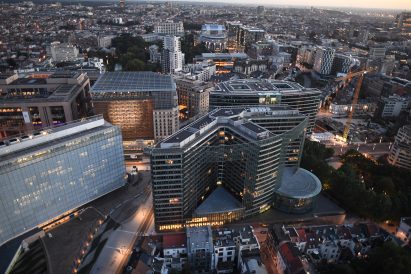 European Union headquarters in Brussels by Samyn and partners