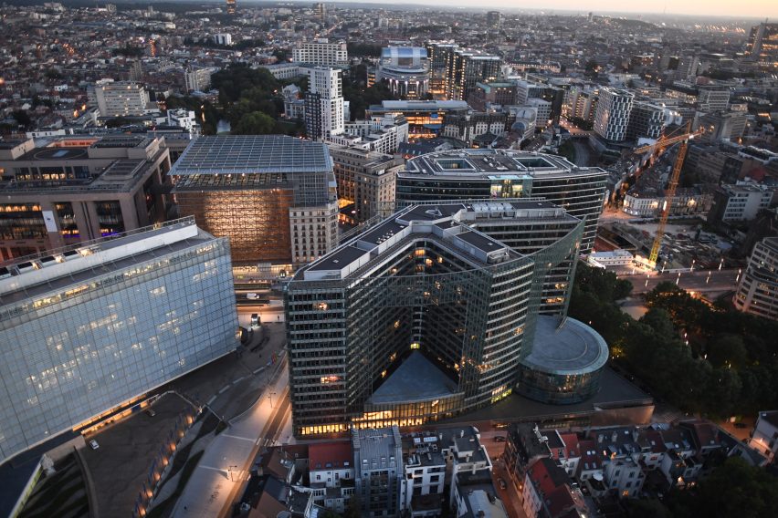 European Union headquarters in Brussels by Samyn and partners
