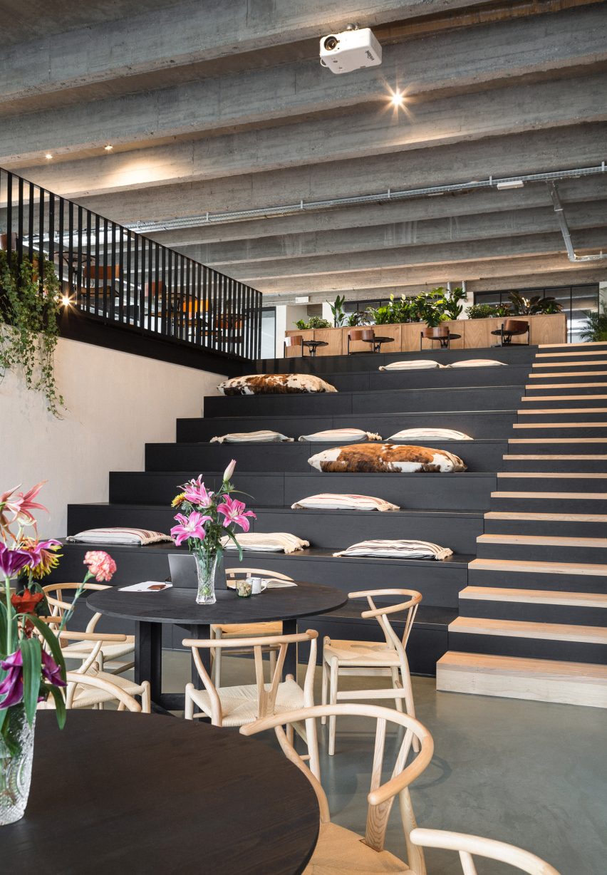 Fosbury & Son co-working space in the WATT-tower, Antwerp