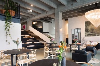 Fosbury & Son co-working space in the WATT-tower, Antwerp