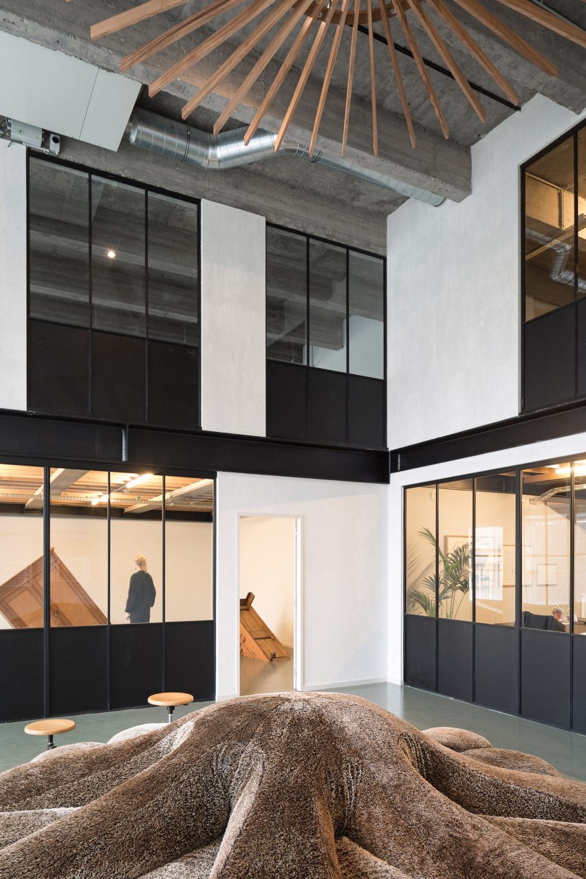 Fosbury & Son co-working space in the WATT-tower, Antwerp