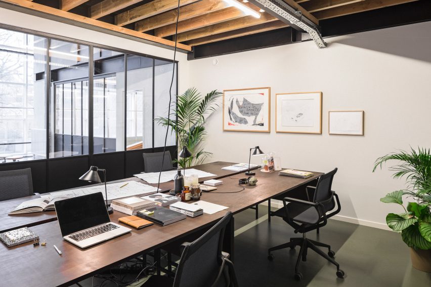 Fosbury & Son co-working space in the WATT-tower, Antwerp